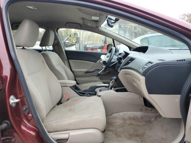 Photo 5 from auction – 2012 HONDA CIVIC LX with VIN 19XFB2F59CE371267