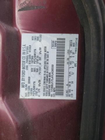 Photo 10 from auction – 2000 FORD EXPEDITION with VIN 1FMRU17L4YLA38550
