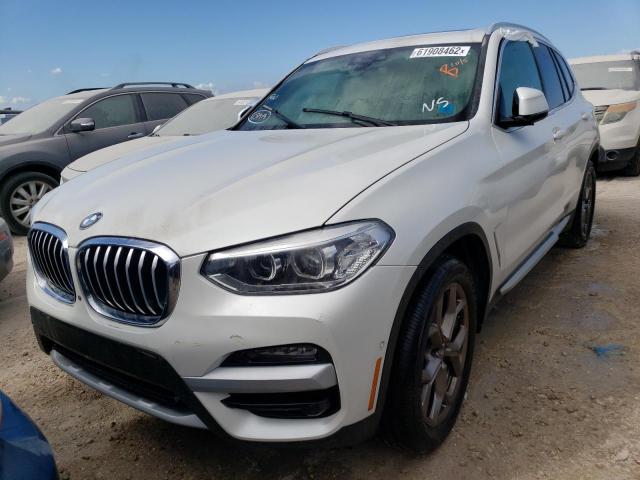 Photo 2 from auction – 2021 BMW X3 XDRIVE3 with VIN 5UXTY5C03M9D84647