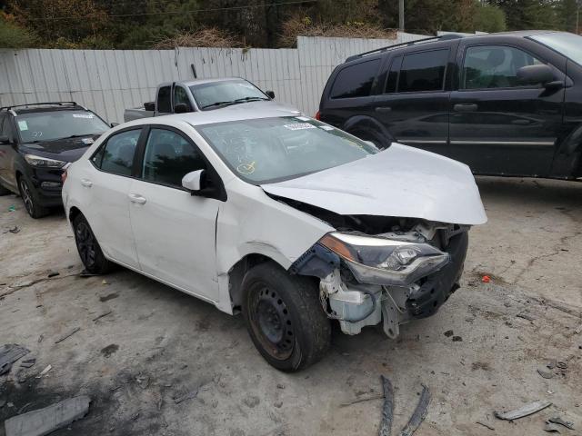 TOYOTA COROLLA L 2014 with VIN 5YFBURHE4EP144620 - Photo from auction