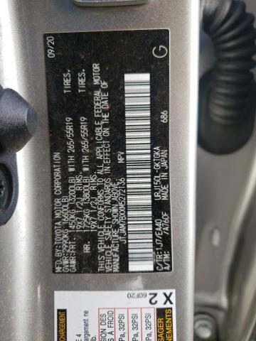 Photo 10 from auction – 2021 LEXUS GX 460 PRE with VIN JTJAM7BXXM5272136