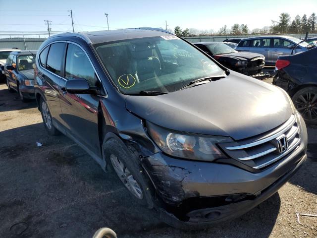 HONDA CR-V EXL 2014 with VIN 2HKRM4H75EH644186 - Photo from auction
