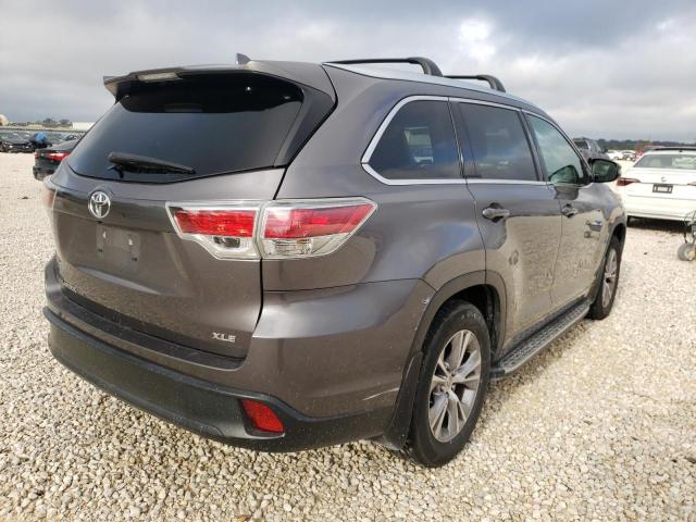 Photo 4 from auction – 2015 TOYOTA HIGHLANDER with VIN 5TDKKRFH4FS108504