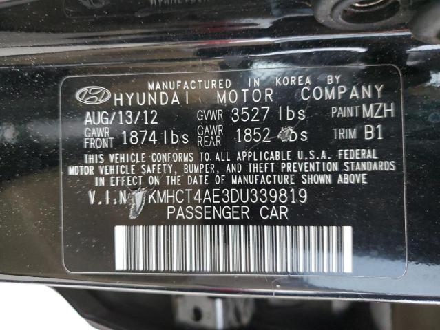 Photo 10 from auction – 2013 HYUNDAI ACCENT GLS with VIN KMHCT4AE3DU339819
