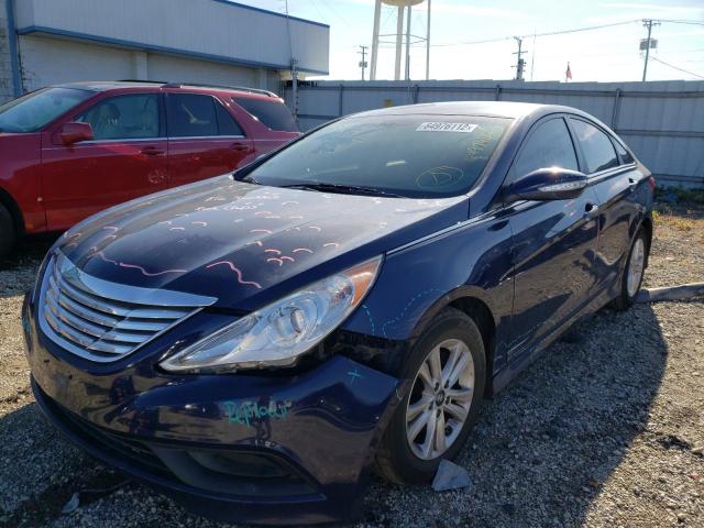 Photo 2 from auction – 2014 HYUNDAI SONATA GLS with VIN 5NPEB4AC8EH940377