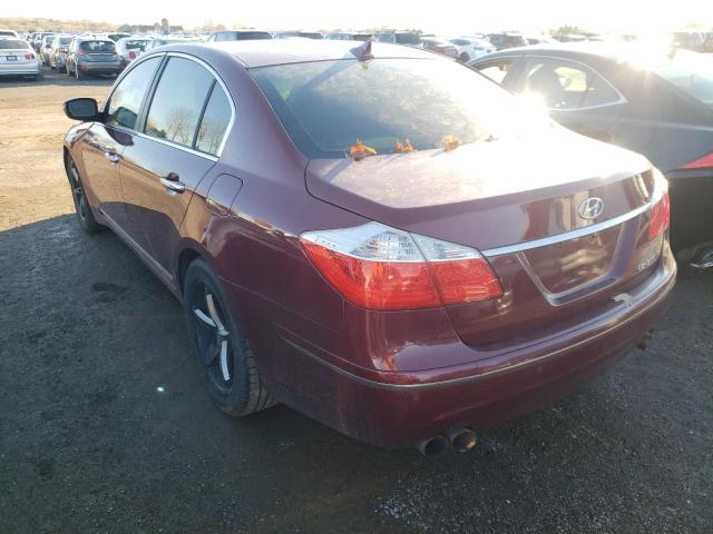 Photo 3 from auction – 2011 HYUNDAI GENESIS 4. with VIN KMHGC4DF1BU125172