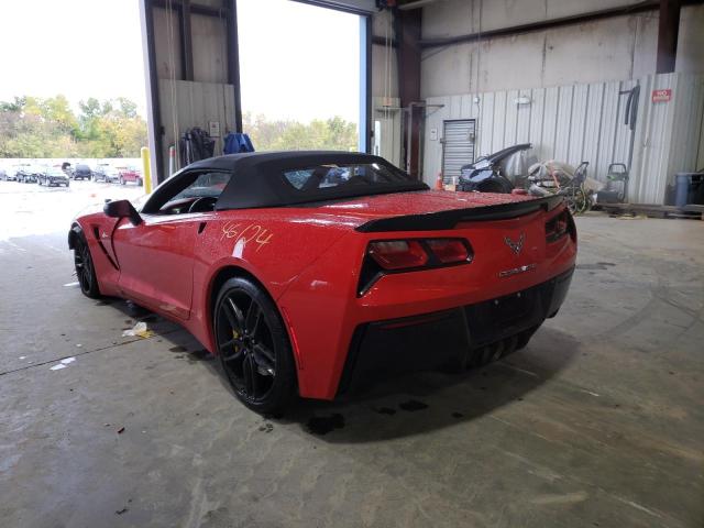 Photo 3 from auction – 2014 CHEVROLET CORVETTE S with VIN 1G1YM3D77E5111955