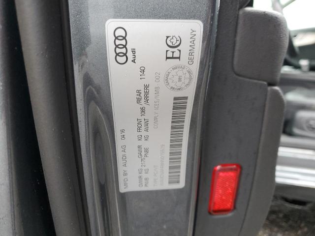 Photo 10 from auction – 2017 AUDI A4 TECHNIK with VIN WAUCNAF48HN015579