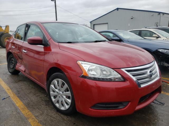 NISSAN SENTRA 2013 with VIN 3N1AB7AP4DL744313 - Photo from auction