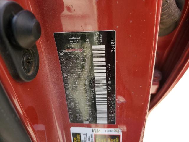 Photo 10 from auction – 2010 TOYOTA CAMRY BASE with VIN 4T4BF3EK6AR087448