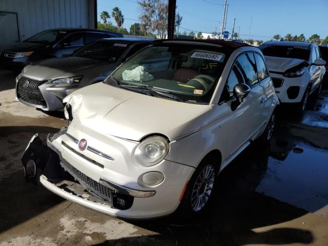 Photo 2 from auction – 2012 FIAT 500 LOUNGE with VIN 3C3CFFER5CT142717