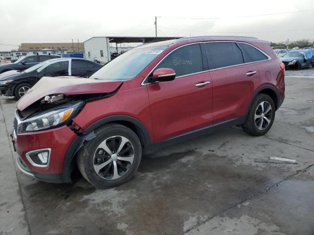 KIA SORENTO EX 2017 with VIN 5XYPH4A19HG276026 - Photo from auction