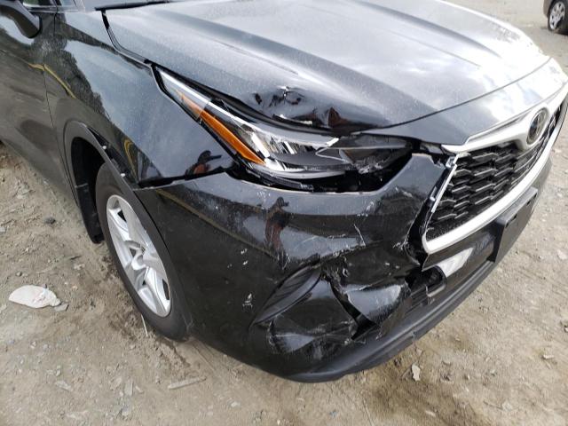 Photo 9 from auction – 2020 TOYOTA HIGHLANDER with VIN 5TDCZRBH1LS513866