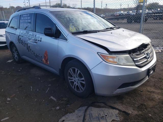 HONDA ODYSSEY EX 2011 with VIN 5FNRL5H63BB509458 - Photo from auction