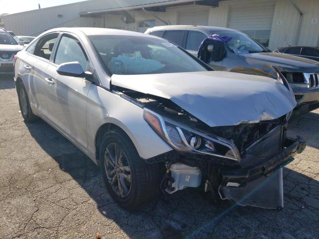 HYUNDAI SONATA SE 2017 with VIN 5NPE24AFXHH444835 - Photo from auction