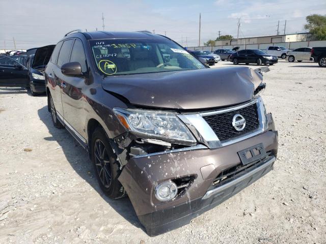 NISSAN PATHFINDER 2015 with VIN 5N1AR2MN4FC625094 - Photo from auction