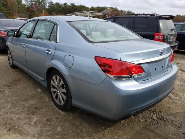 Photo 3 from auction – 2011 TOYOTA AVALON BAS with VIN 4T1BK3DB4BU409139