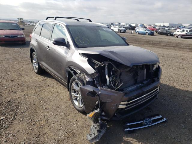 TOYOTA HIGHLANDER 2019 with VIN 5TDYZRFH2KS352832 - Photo from auction