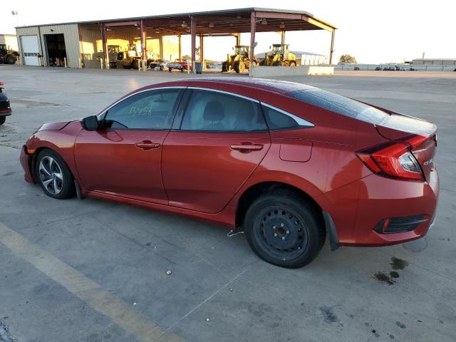 Photo 2 from auction – 2020 HONDA CIVIC LX with VIN 2HGFC2F67LH577618
