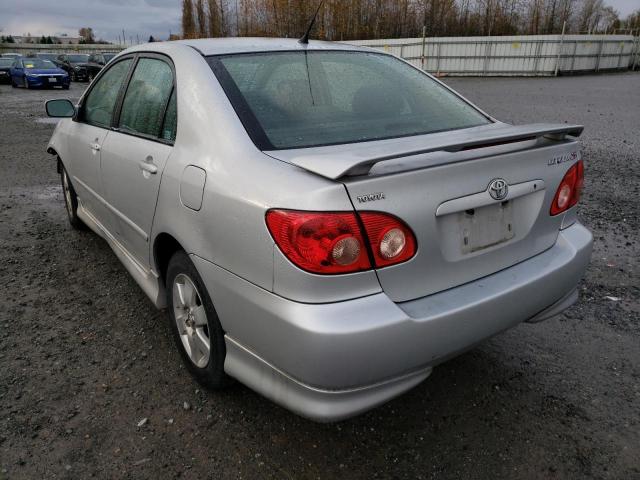 Photo 3 from auction – 2005 TOYOTA COROLLA CE with VIN 1NXBR32EX5Z360266
