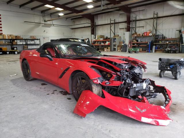 CHEVROLET CORVETTE S 2014 with VIN 1G1YM3D77E5111955 - Photo from auction