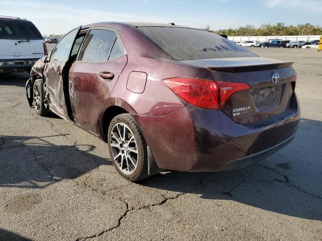 Photo 3 from auction – 2017 TOYOTA COROLLA L with VIN 5YFBURHE9HP625709