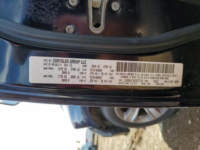 Photo 10 from auction – 2013 RAM 1500 SPORT with VIN 1C6RR6HT9DS537739