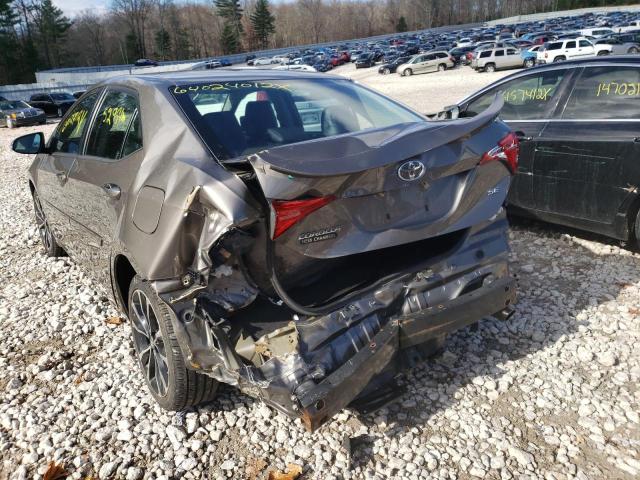 Photo 9 from auction – 2017 TOYOTA COROLLA L with VIN 2T1BURHE9HC938355