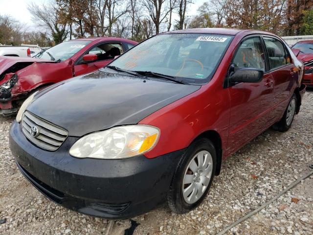 Photo 2 from auction – 2003 TOYOTA COROLLA with VIN JTDBR32EX32006163