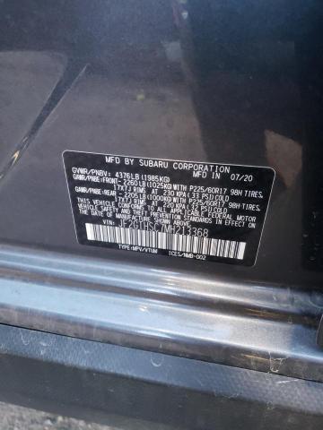 Photo 10 from auction – 2021 SUBARU CROSSTREK with VIN JF2GTHSC7MH213368