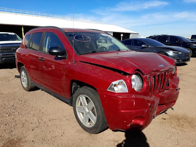 JEEP COMPASS 2007 with VIN 1J8FT47W07D423188 - Photo from auction