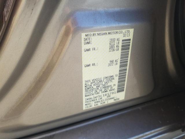 Photo 10 from auction – 2014 NISSAN ALTIMA 2.5 with VIN 1N4AL3AP7EC165791