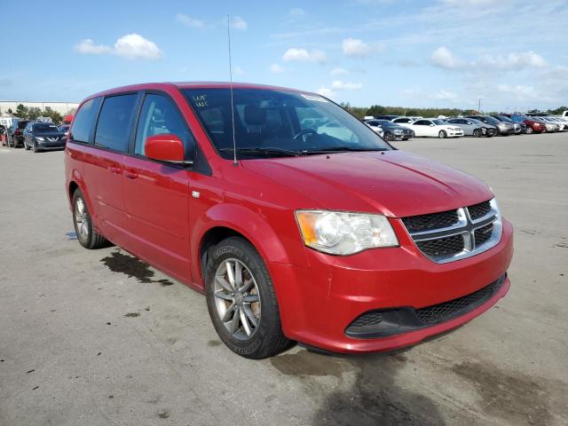 DODGE GRAND CARA 2014 with VIN 2C4RDGBG0ER424385 - Photo from auction