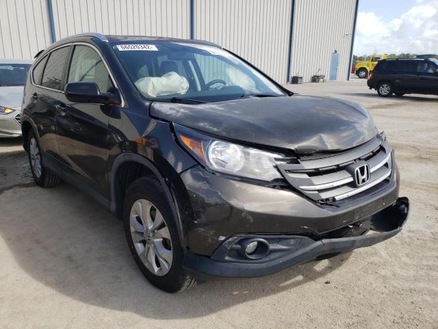 HONDA CR-V EXL 2013 with VIN 5J6RM4H74DL004877 - Photo from auction