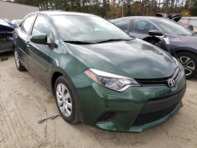 Photo 1 from auction – 2014 TOYOTA COROLLA L with VIN 2T1BURHE8EC163610
