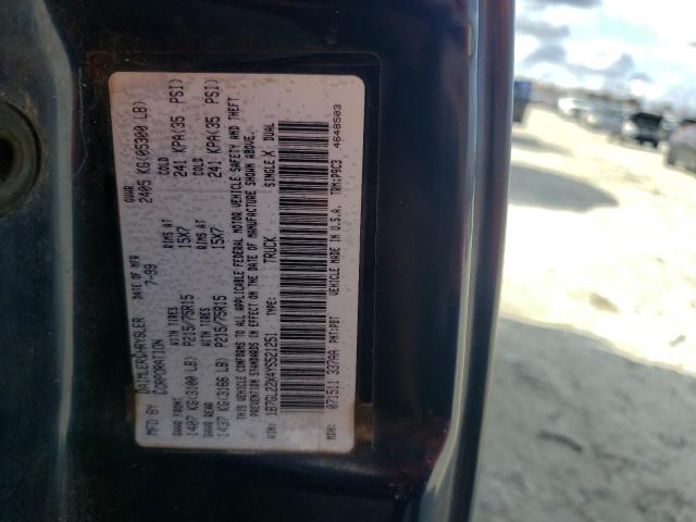 Photo 10 from auction – 2000 DODGE DAKOTA with VIN 1B7GL22X4YS521251