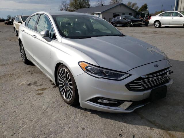 FORD FUSION 2018 with VIN 3FA6P0D94JR246989 - Photo from auction