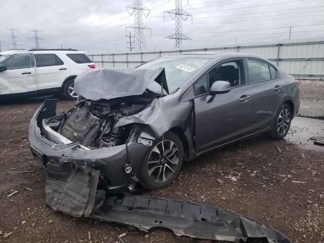 Photo 2 from auction – 2013 HONDA CIVIC EXL with VIN 19XFB2F91DE090584