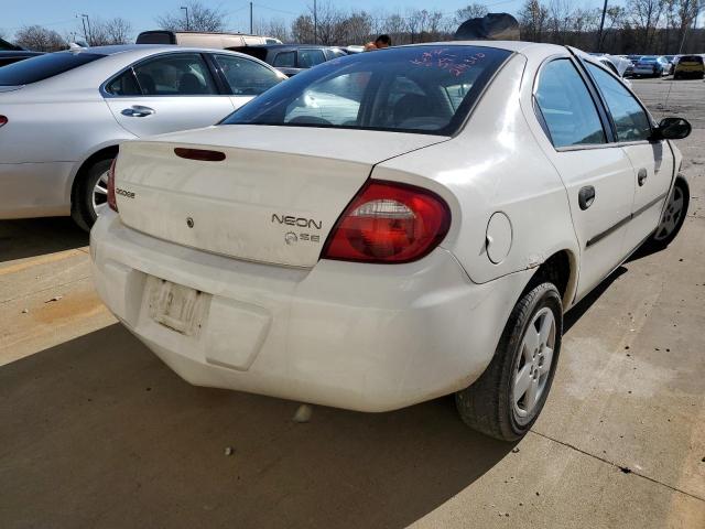 Photo 4 from auction – 2003 DODGE NEON SE with VIN 1B3ES26C43D214310