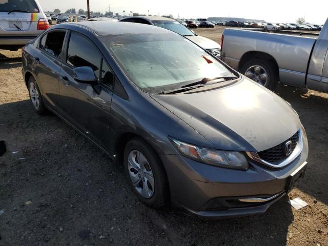 HONDA CIVIC LX 2013 with VIN 19XFB2F53DE228297 - Photo from auction