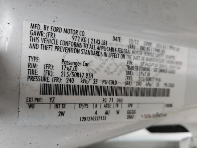 Photo 10 from auction – 2013 FORD FOCUS SE with VIN 1FADP3F29DL185134