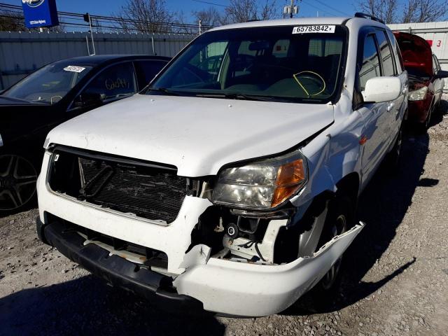 Photo 2 from auction – 2006 HONDA PILOT EX with VIN 2HKYF18406H541544