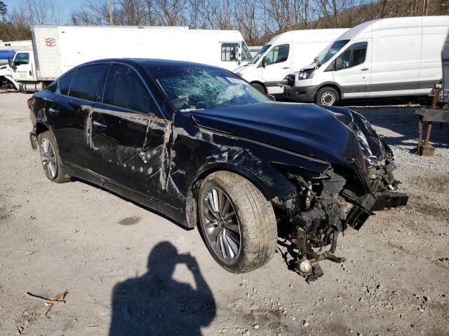 INFINITI Q50 LUXE 2018 with VIN JN1EV7AR3JM436769 - Photo from auction