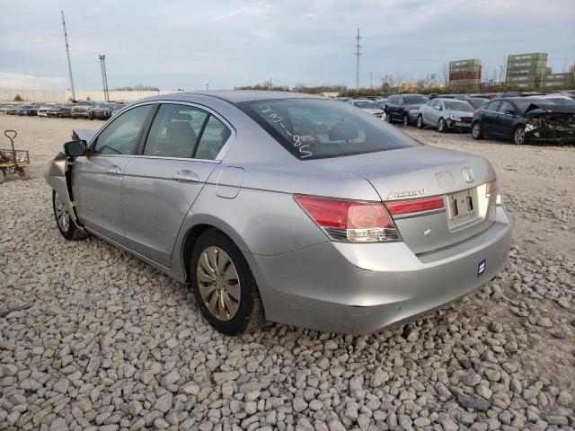 Photo 3 from auction – 2012 HONDA ACCORD LX with VIN 1HGCP2F3XCA231185
