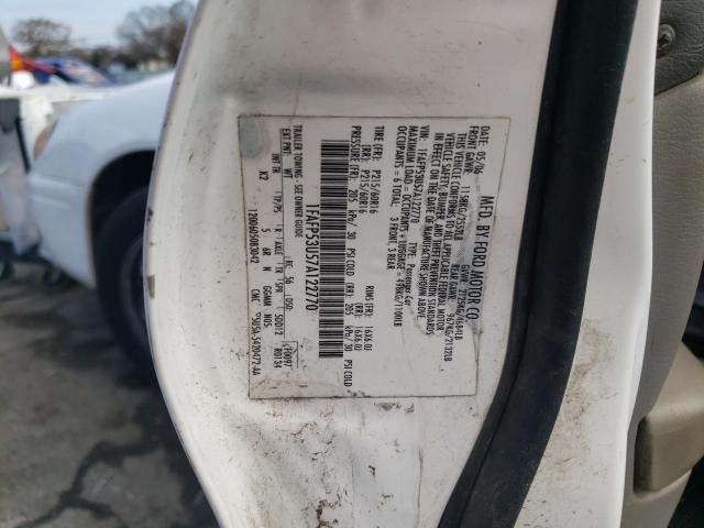 Photo 10 from auction – 2007 FORD TAURUS SE with VIN 1FAFP53U57A122770
