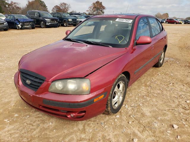Photo 2 from auction – 2004 HYUNDAI ELANTRA GL with VIN KMHDN56D24U127367