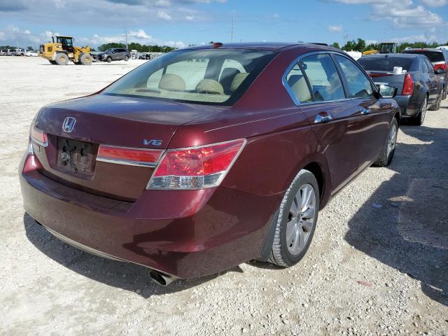 Photo 4 from auction – 2011 HONDA ACCORD EXL with VIN 1HGCP3F87BA017240