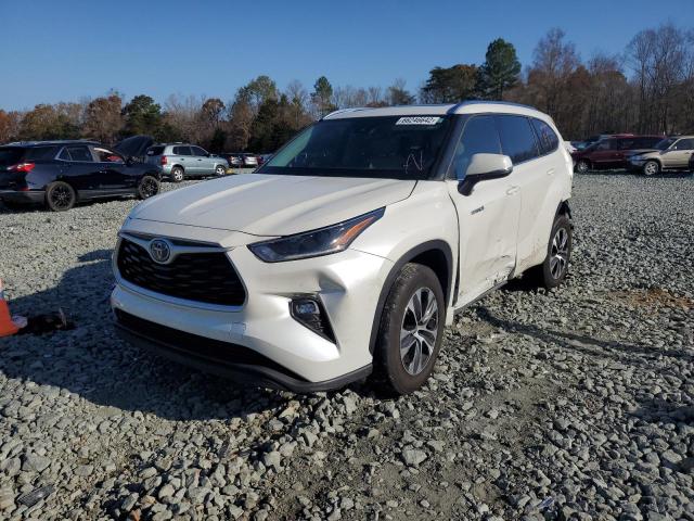 Photo 2 from auction – 2021 TOYOTA HIGHLANDER with VIN 5TDGBRCHXMS531384