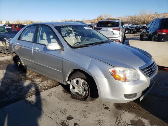 KIA SPECTRA EX 2008 with VIN KNAFE121685578901 - Photo from auction