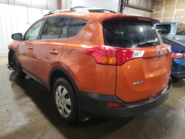 Photo 3 from auction – 2015 TOYOTA RAV4 LE with VIN 2T3BFREV5FW233375